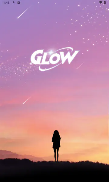 Glow聊天软件 - 倾诉不再无人理解_AI互动治愈 Hero图